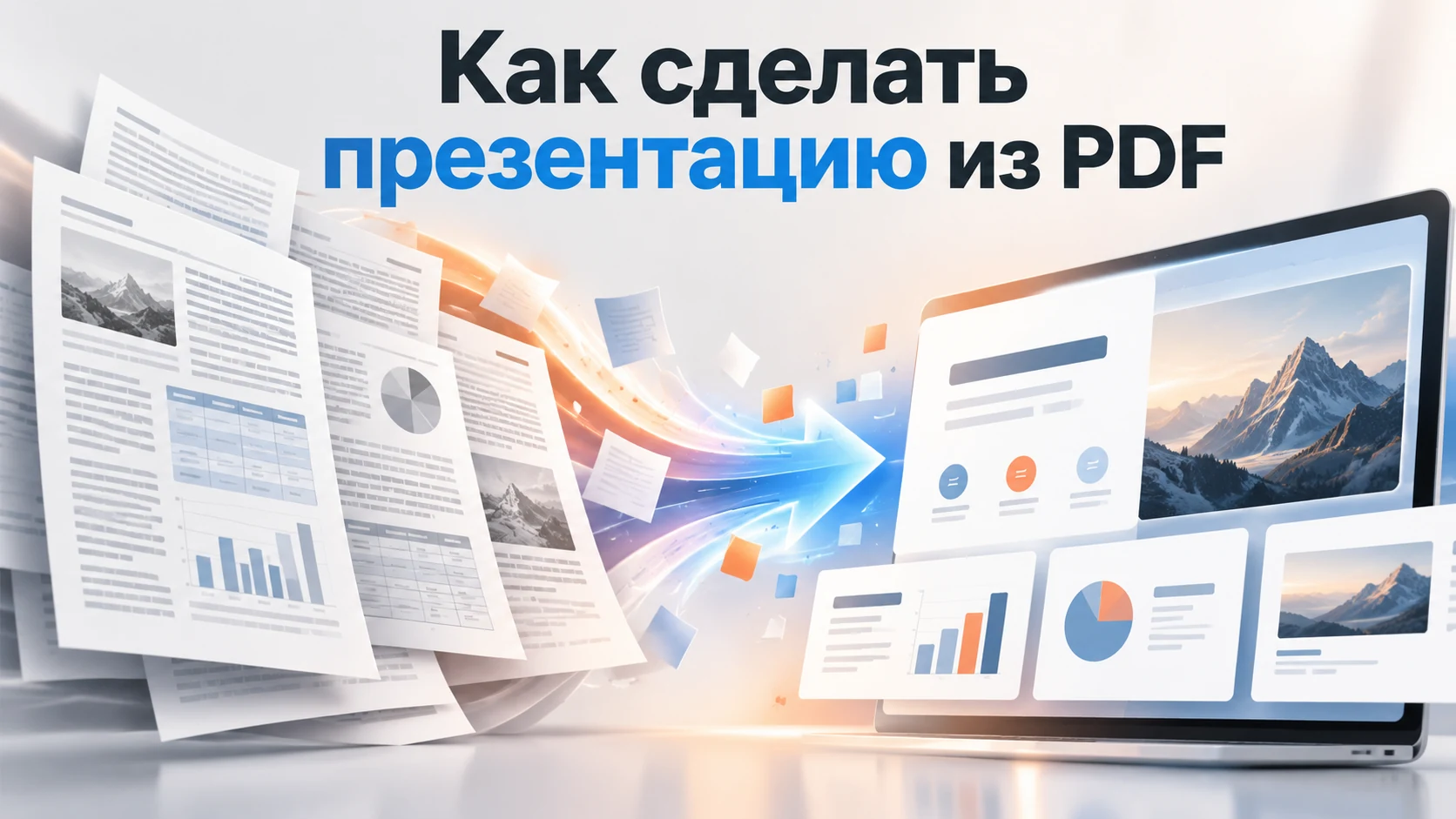 Как сделать презентацию из PDF